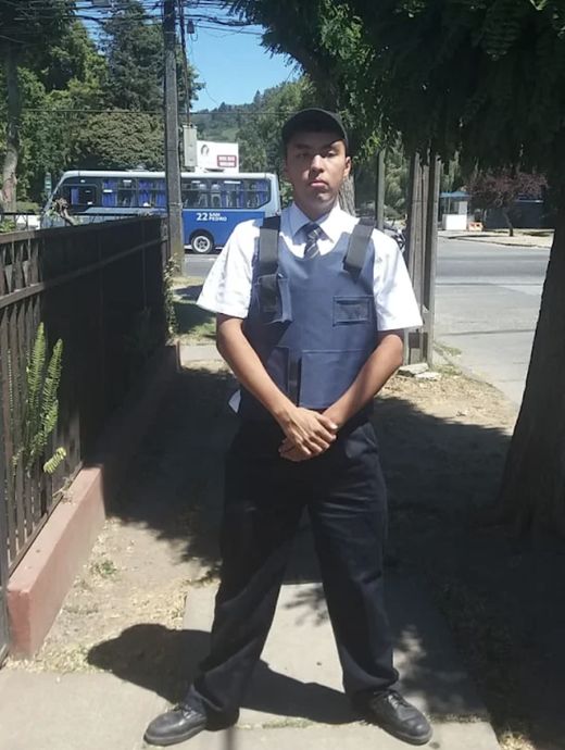 Guardia de Icalma Seguridad en control de acceso exterior